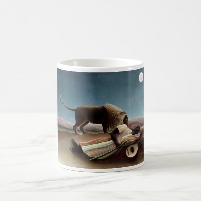 Rousseau’s Sleeping Gypsy mug - choose style (Center)