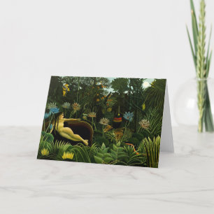 Rousseau’s “The Dream” greeting card