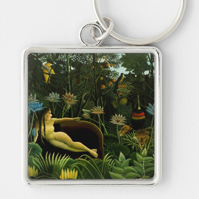 Rousseau’s “The Dream” key chain (Front)