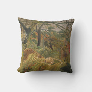 Rousseau’s Tiger throw pillow