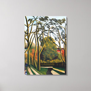 Rousseau - The Banks of the Bievre near Bicetre Canvas Print