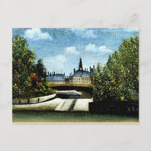 Rousseau - The Ile de la Cite, fine art Postcard