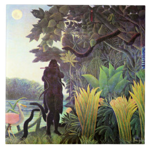 Rousseau - The Snake Charmer Tile