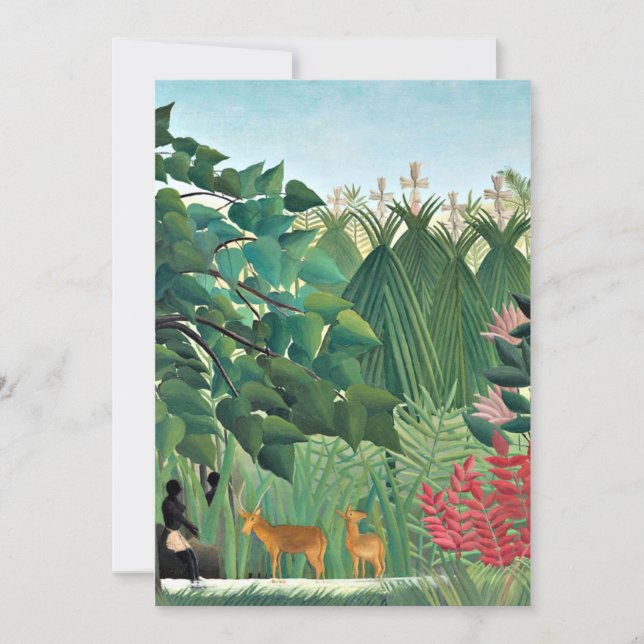 Rousseau - The Waterfall Card (Front)