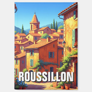 Roussillon France  Magnet