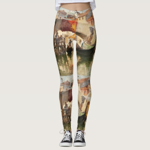 Roussoff’s Venice art leggings