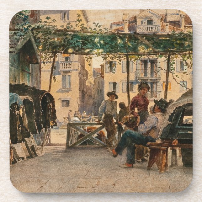 Roussoff’s Venice coasters (Front)