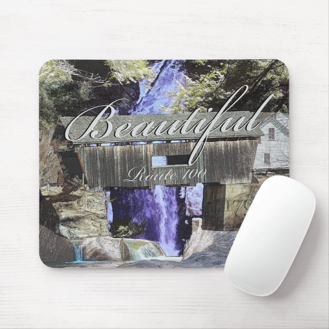 Route 100, Vermont Mouse Pad (With Mouse)