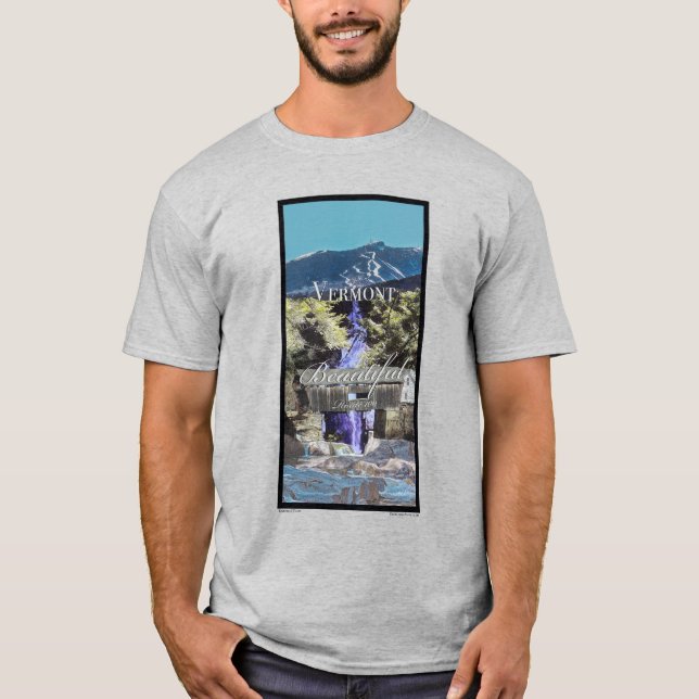 Route 100, Vermont T-Shirt (Front)