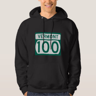 Route 100, Vermont, USA Hoodie