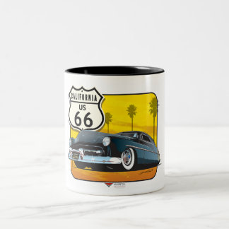Route 66 - 50 Mercury Two-Tone Coffee Mug