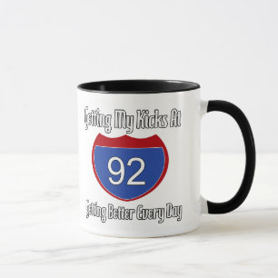 Route 66 92nd Birthday Mug