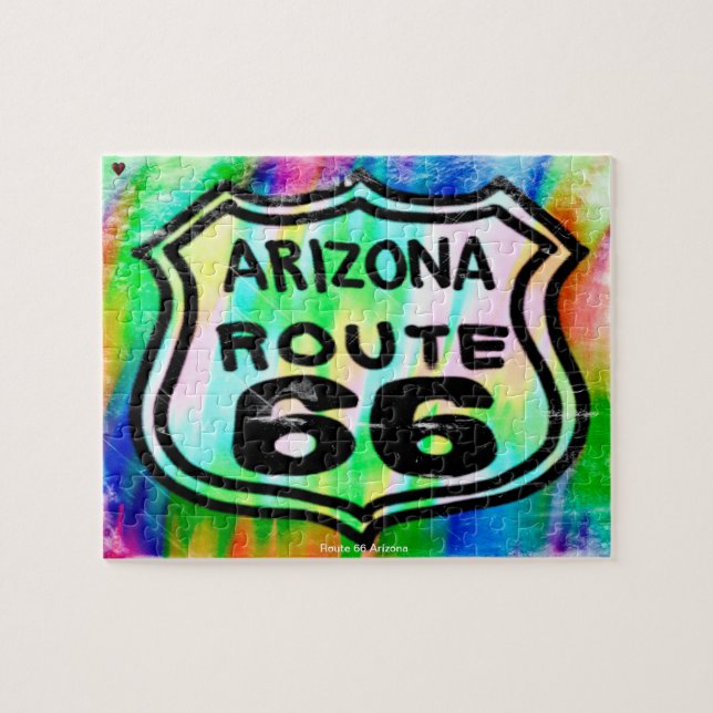 Route 66 Arizona Jigsaw Puzzle (Horizontal)