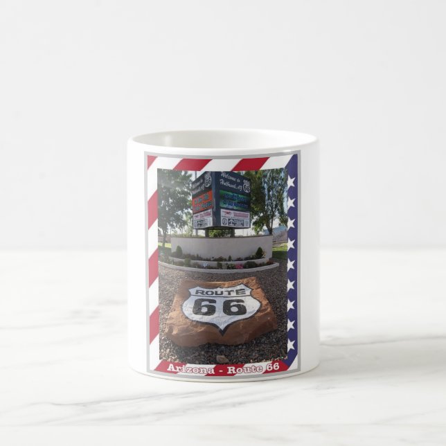 Route 66 - Arizona - United States - Coffee Mug (Center)