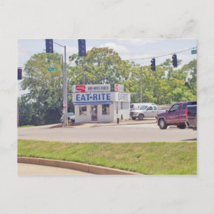 Route 66 Attraction Postcard