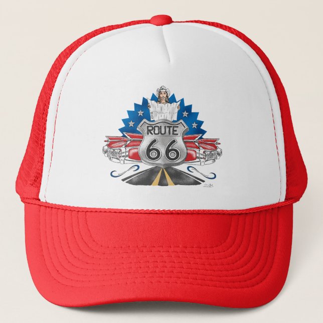 Route 66 Baseball Cap (Front)