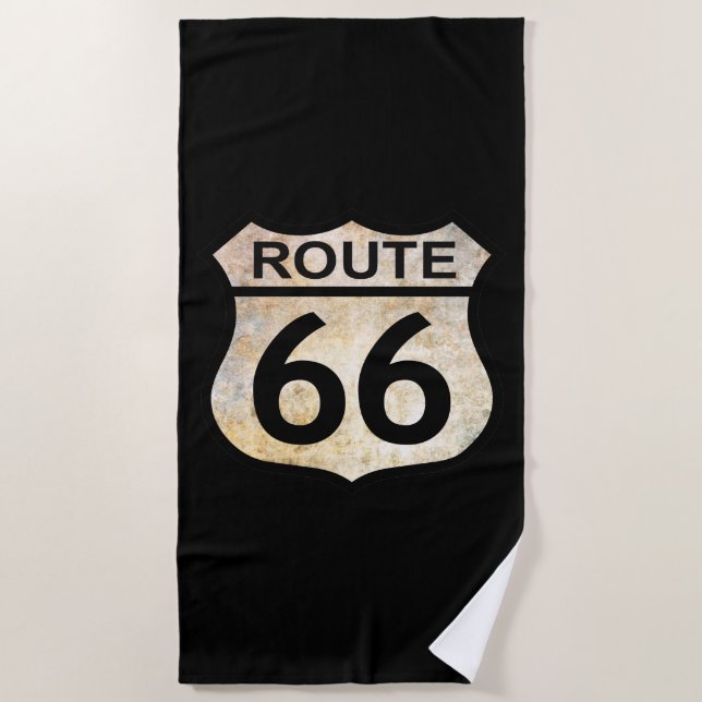 Route 66 beach towel (Front)