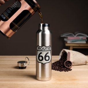 Route 66 Bouteille d'eau isolée