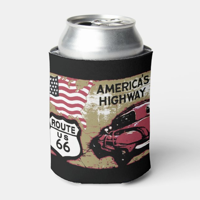 Route 66 can cooler (Can Front)