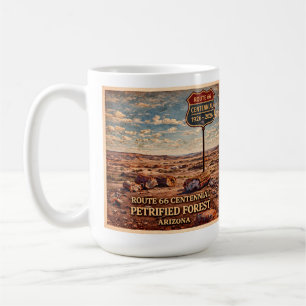 Route 66 Centennial Petrified Forest Coffee Mug