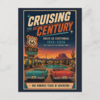 Route 66 Centennial Retro Motel Poolside