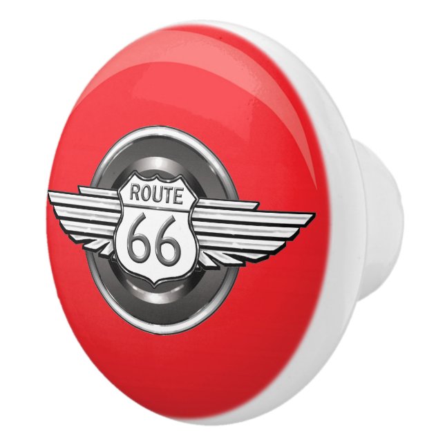 Route 66 Ceramic Knobs - SRF (Right)