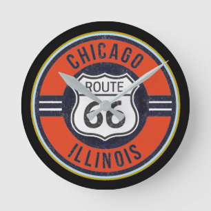 ROUTE 66 CHICAGO - Clock