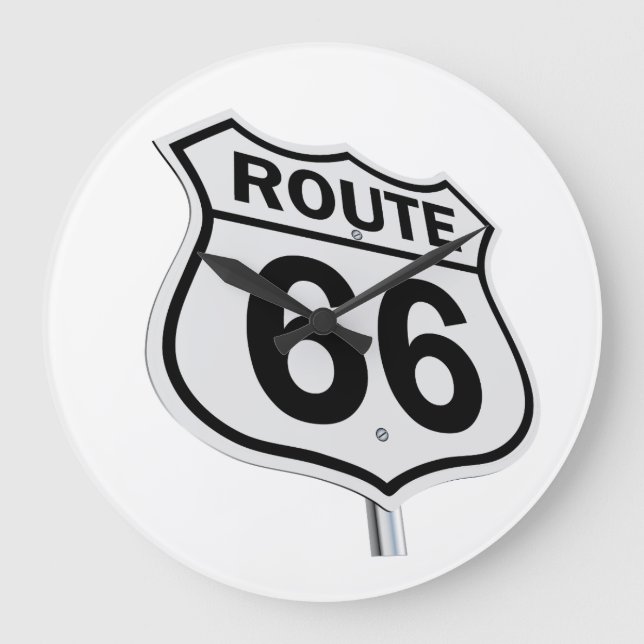 Route 66 clock. large clock (Front)