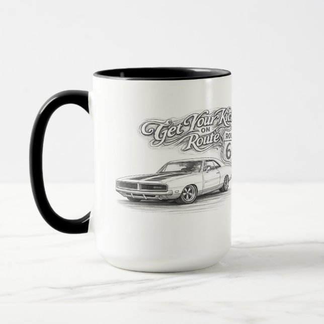 Route 66 Coffee Mug (Left)