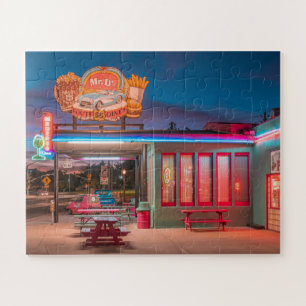 Route 66 Diner Kingman AZ USA Jigsaw Puzzle