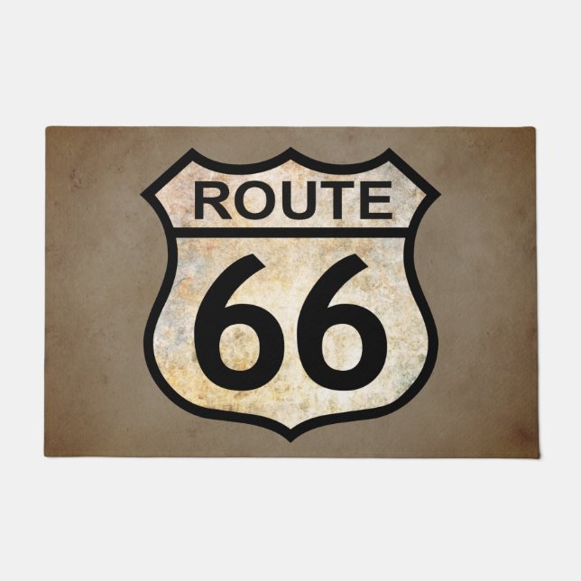 Route 66 doormat (Front)