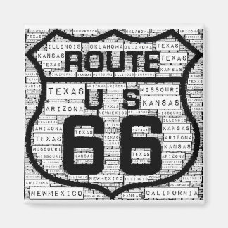 Route 66 États Magnet