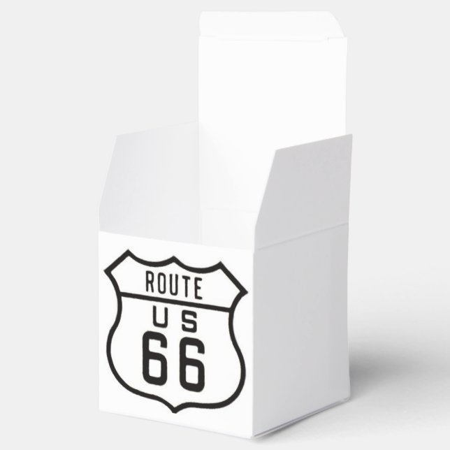 Route 66 favor box (Opened)