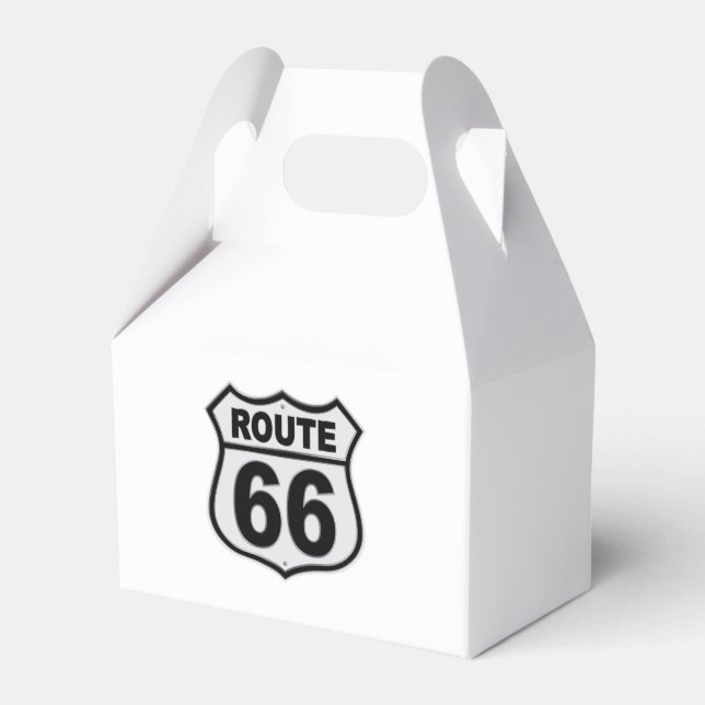 Route 66 favor box (Front Side)