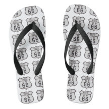 Route 66 flip flops