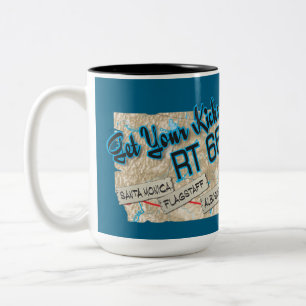 route 66 get your kicks mug 26bluebg