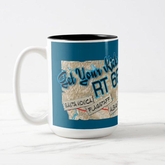 route 66 get your kicks mug 26bluebg (Left)