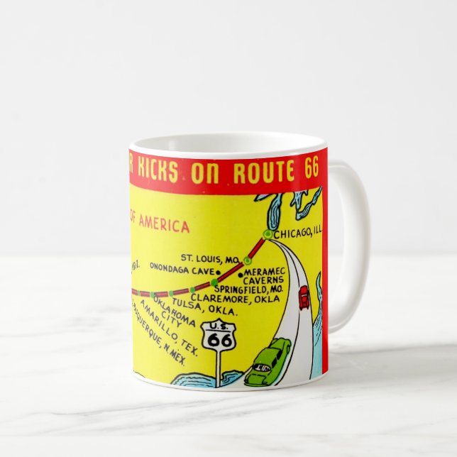  Route 66 - Got our Kicks Coffee Mug (Front Right)