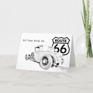 Route 66 Greeting Card