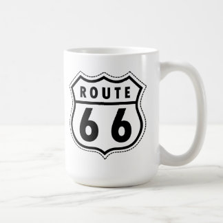 Route 66 Highway Logo Coffee Mug