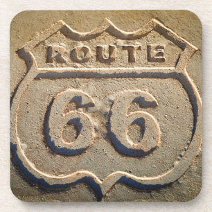 Route 66 historic sign, Arizona Coaster
