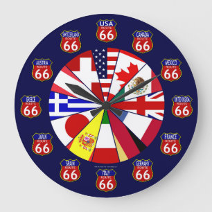 Route 66 International Clock
