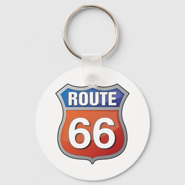 Route 66 Key Chains (Front)