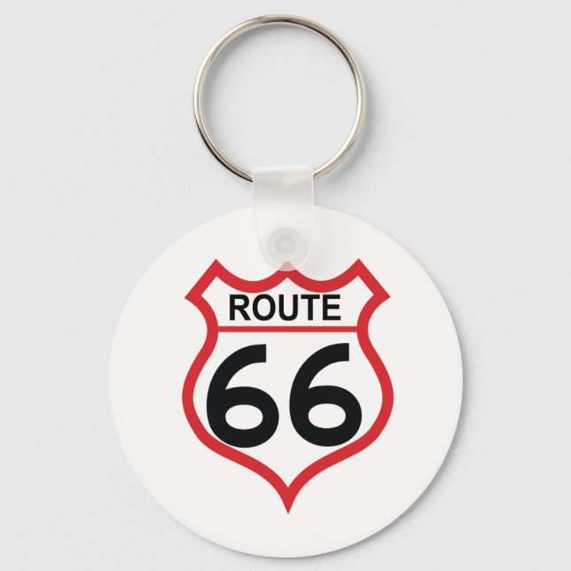 Route 66 Keychain (Front)