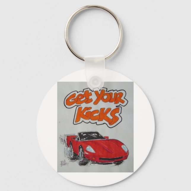 Route 66 keychain (Front)