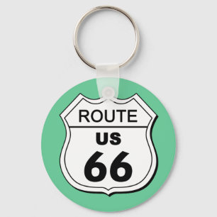 Route 66 Keychain