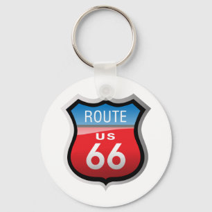 Route 66 keychain