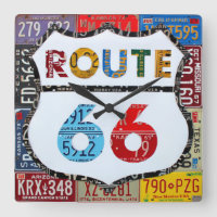 Route 66 License Plate Art by Design Turnpike