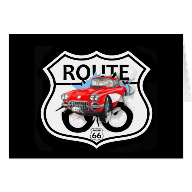 Route 66 life style love the freedom (Devant horizontal)