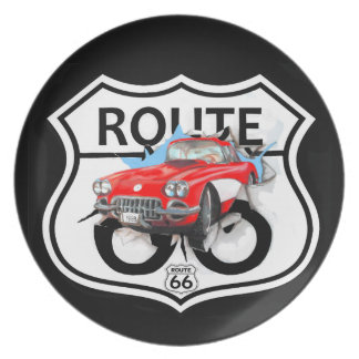 Route 66 life style love the freedom plate